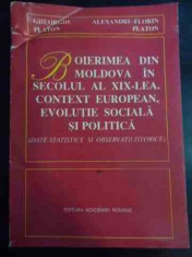 Boierimea Din Moldova In Secolul Al Xix-lea. Context European - Gheorghe Platon. Alexandru-florin Platon ,545188 foto