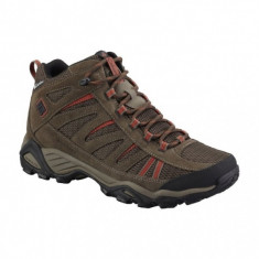 Pantofi Barba?i Outdoor Piele impermeabili Columbia North Plains Mid Waterproof Waterproof foto