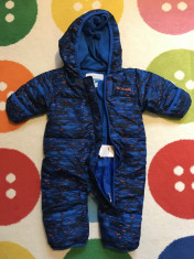 Columbia Compibezon puf bebe 3-6 luni Snuggly Bunny Blue/Print foto