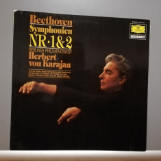 Beehoven – Symphony 1 & 2 (1964/Deutsche Grammophon/RFG) - Vinil/RAR/Ca Nou