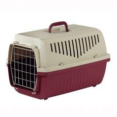 Cușcă pentru transport pisici și câini de până la 18 kg - SKIPPER 3 F, bordo, 62 x 41 x 38 cm Cușcă pentru transport pisici și câini de până la 18 kg - SKIPPER 3 F, bordo, 62 x 41 x 38 cm