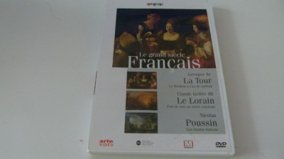 le grand siecle francais - lorain,poussin ,de la tour - dvd foto