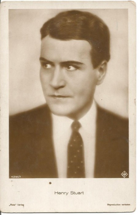 (B) carte postala-ACTORI- Henry Stuart