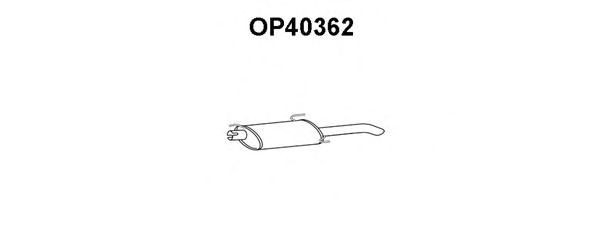 Toba esapament finala Opel Astra F 1.4 i 1.6 VENEPORTE - OP40362 Toba esapament finala Opel Astra F 1.4 i 1.6 VENEPORTE - OP40362