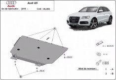 Scut metalic cutie viteza AUDI Q5 DUPA 2015 foto