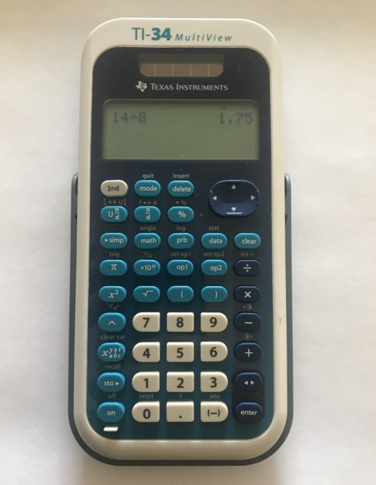 Texas Instruments Calculator stiintific TI-34 MultiView (1053)