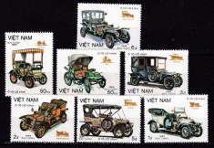 Vietnam 1984 automobile masini MI 1494-1500 MNH w54 foto