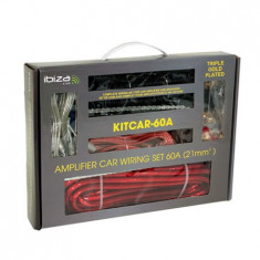 Kit cabluri amplificator (21mm2), 2 canale foto