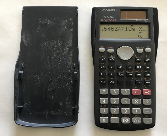 Calculator stiintific Casio fx-85MS SVPAM / diplay ergonomic 2 linii (1063)