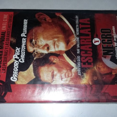 DVD Film Video Sigilat,ESCARLATA Y NEGRO,Gregory Peck,Razboi.ORIGINAL,Colectie