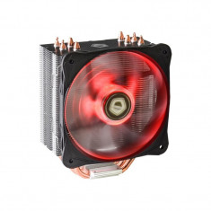 Cooler CPU ID-Cooling SE-214L Red LED, Ventilator 130mm, 4x Heatpipe-uri Cupru foto