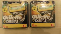 12 rezerve Rezerve Gillette Fusion Proshield 3 seturi de 4 buc. Made in USA foto