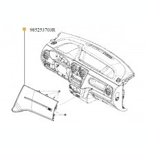 AIRBAG PASAGER DOKKER|VAN STEPWAY foto