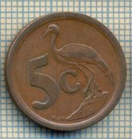 11846 MONEDA - AFRICA DE SUD - 5 CENTS - ANUL 1993 -STAREA CARE SE VEDE