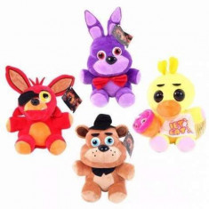 Five Nights at Freddy?s set 4 jucarii de plus 12cm FNAF foto