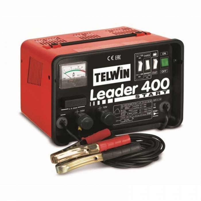 Robot de pornire auto si incarcator Leader 400 start TELWIN Robot de pornire auto si incarcator Leader 400 start TELWIN
