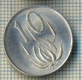 11871 MONEDA - AFRICA DE SUD - 10 CENTS - ANUL 1977 -STAREA CARE SE VEDE