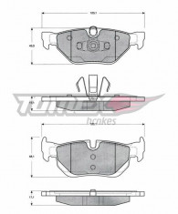 Placute frana set BMW - E90 BMW - E91 BMW - E92 BMW - E93 - PFS65724 foto