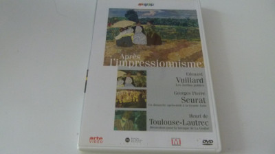 dupa impresionism - vuillart , seurat etc . - dvd foto