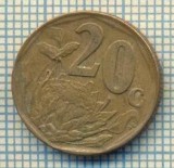 11865 MONEDA - AFRICA DE SUD - 20 CENTS - ANUL 1997 -STAREA CARE SE VEDE