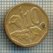 11890 MONEDA - AFRICA DE SUD - 10 CENTS - ANUL 2008 -STAREA CARE SE VEDE