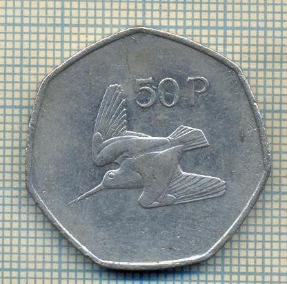 11906 MONEDA - IRLANDA - 50 PENCE - ANUL 1998 -STAREA CARE SE VEDE