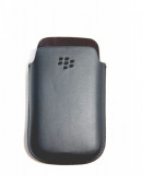 Husa Blackberry 9700 9780 cod hdw-31228-002 neagra din piele, Negru