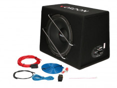 Subwoofer Activ (cu amplificator + kit cabluri), 500W, Vordon TB-30T foto