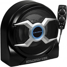 Subwoofer Bass Auto Activ Underseat Slim Crunch Ground Pounder 250 W 20 cm - BLO-GP 508 foto