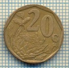 11869 MONEDA - AFRICA DE SUD - 20 CENTS - ANUL 1996 -STAREA CARE SE VEDE