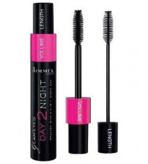 Mascara Rimmel London Day 2 Night Dama 9,5ML foto