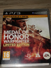 PS3 Medal Of Honor Warfighter LIMITED EDITION foto