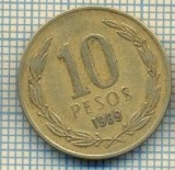 11950 MONEDA - CHILE - 10 PESOS - ANUL 1989 -STAREA CARE SE VEDE, Europa