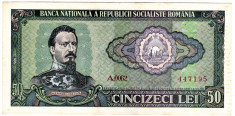 Bancnota 50 lei 1966 VF+ foto