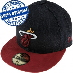 Sapca New Era Miami Heat - originala - flat brim - fullcap foto