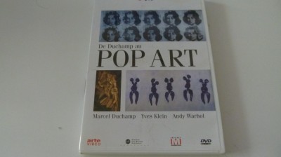 pop art - duchamp, klein, warhol - dvd foto