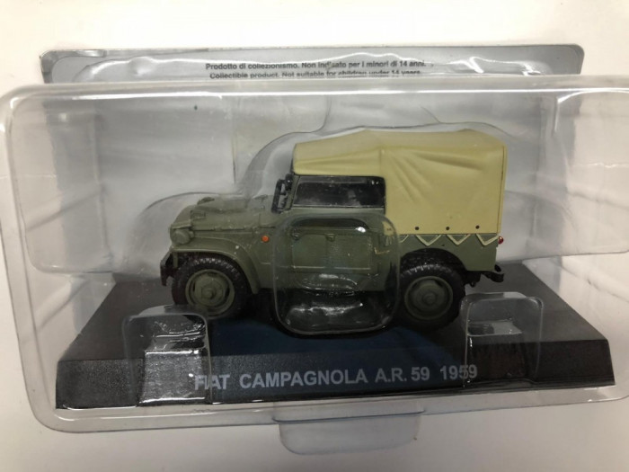 Macheta Fiat Campagnola A.R. 59 - 1959 CARABINIERI scara 1:43