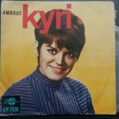 (30) DISC VINIL - AMBRUS KYRI, FORMAT MIC, MADE IN HUNGARY