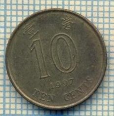 11924 MONEDA - HONG KONG - FIFTY CENTS - ANUL 1997 -STAREA CARE SE VEDE