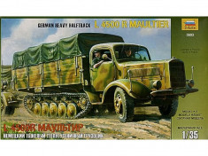 + Macheta 1:35 Zvezda 3603 - German Heavy Halftrack L 4500 R Maultier + foto