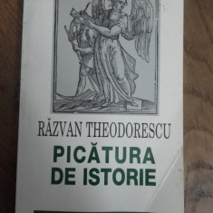 RAZVAN THEODORESCU(dedicatie/semnatura) PICATURA DE ISTORIE, 2002