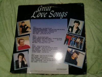 Disc vinil,vinyl,GREAT LOVE SONG,Dublu vinil pickup T.GRATUIT foto