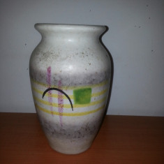 Vaza ceramica handmade, Scheurich Germania Inaltime 18,5 cm