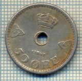 11980 MONEDA - NORVEGIA - 50 ORE - ANUL 1947 -STAREA CARE SE VEDE