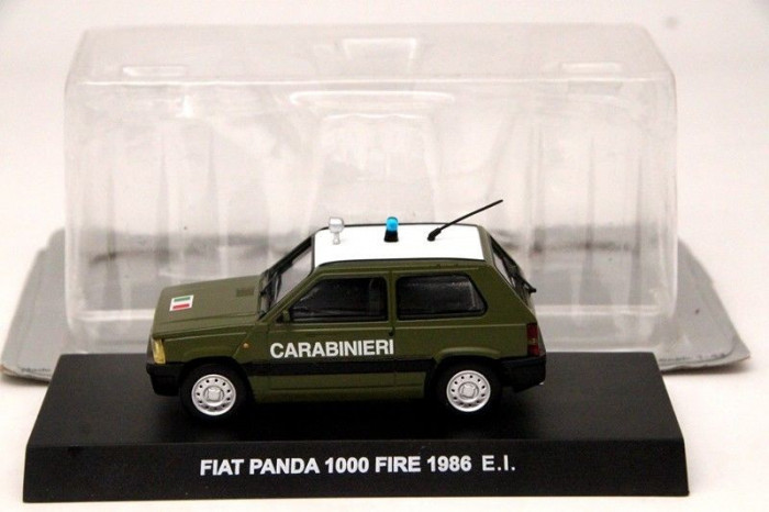 Macheta Fiat Panda 1000 Fire - 1986 CARABINIERI scara 1:43