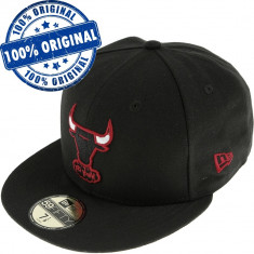 Sapca New Era Chicago Bulls - originala - flat brim - fullcap foto