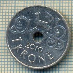 11978 MONEDA - NORVEGIA - 1 KRONE - ANUL 2010 -STAREA CARE SE VEDE