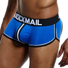 Sexy Chiloti Jockstrap Barbati JockMail Push Up Suspensor Boxeri Open Back foto