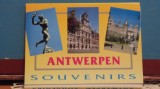 BELGIA - ANTWERPEN - 8 VEDERI + 2 PE COPERTI CU EDIFICIILE IMPORTANTE DIN ORAS