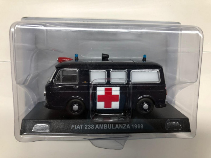 Macheta Fiat 238 Ambulanza - 1969 CARABINIERI scara 1:43